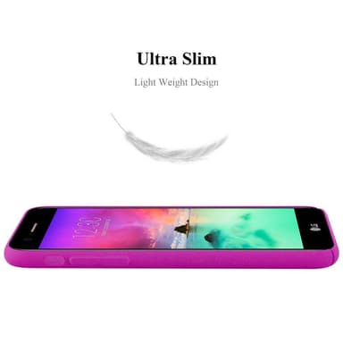 LG K10 2017 Suojakuori Kotelo (Vaaleanpunainen)