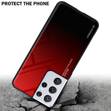 Suojakuori Samsung Galaxy S21 ULTRA Kotelo (Musta)