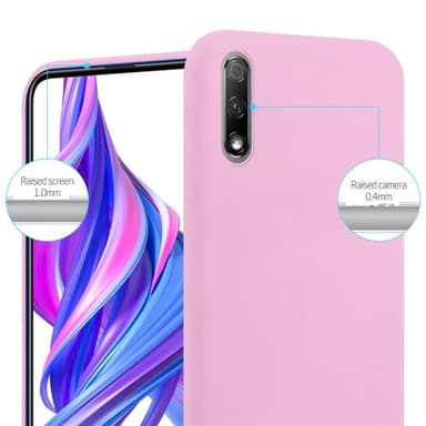 Suojakuori Honor 9X Kotelo (Vaaleanpunainen)