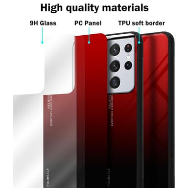 Suojakuori Samsung Galaxy S21 ULTRA Kotelo (Musta)