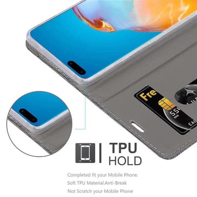 Huawei P40 PRO / P40 PRO+ Suojakuori Lompakkokotelo