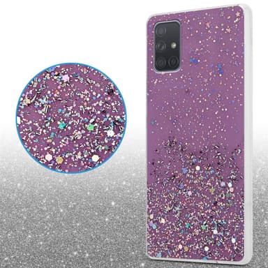 Samsung Galaxy A71 4G Suojakuori Kotelo (Violetti)