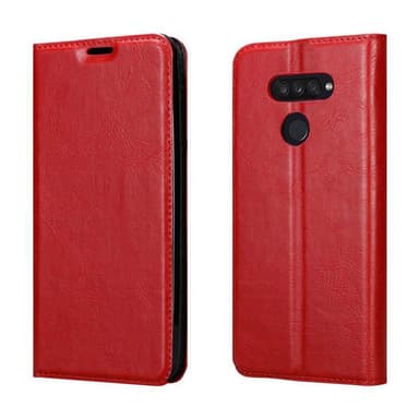 LG K50S Suojakuori Lompakkokotelo (Punainen)