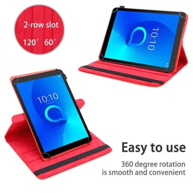 Alcatel 3T (10 tuumaa) Suojakuori Kotelo (Punainen)