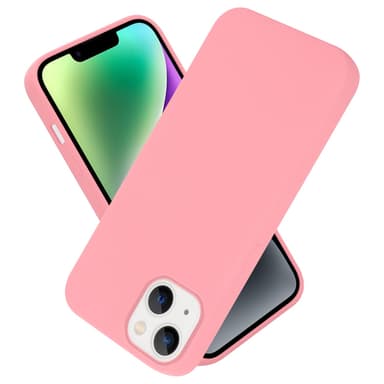iPhone 14 Suojakuori Kotelo Case (Vaaleanpunainen)