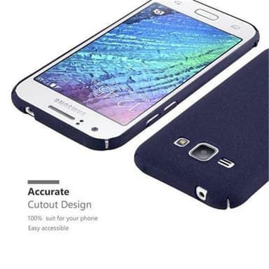 Samsung Galaxy J1 2015 Suojakuori Kotelo (Sininen)