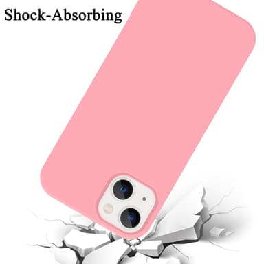 iPhone 14 Suojakuori Kotelo Case (Vaaleanpunainen)
