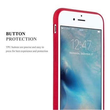 Suojakuori iPhone 6 / 6S Kotelo (Punainen)