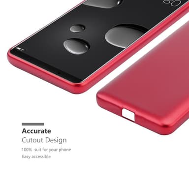 Huawei MATE 10 PRO Suojakuori Kotelo (Punainen)