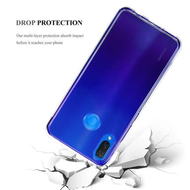 Huawei P SMART PLUS 2019 Suojakuori Kotelo (Läpinäkyvä)