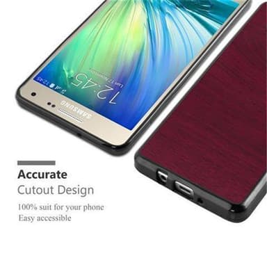 Samsung Galaxy A3 2015 Suojakuori Kotelo (Punainen)