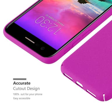 LG K10 2017 Suojakuori Kotelo (Vaaleanpunainen)