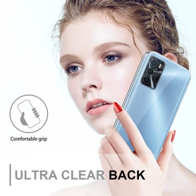 Oppo A16s / A54s Suojakuori Cover (Läpinäkyvä)
