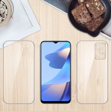 Oppo A16s / A54s Suojakuori Cover (Läpinäkyvä)
