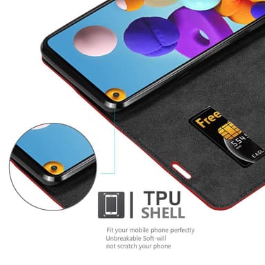 Samsung Galaxy A21s Suojakuori Lompakkokotelo