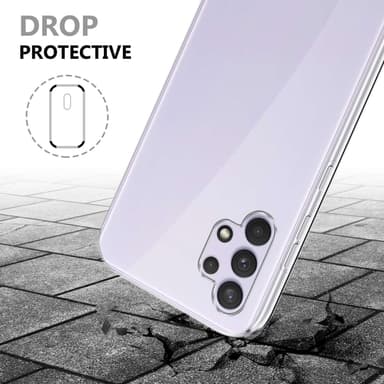 Samsung Galaxy A33 5G Suojakuori Cover (Läpinäkyvä)