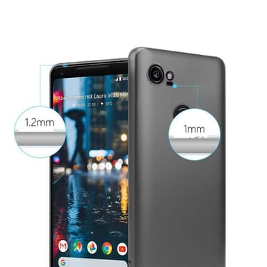 Google PIXEL 2 XL Suojakuori Kotelo (harmaa)