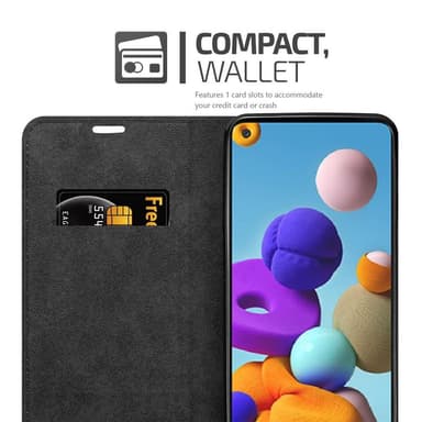 Samsung Galaxy A21s Suojakuori Lompakkokotelo