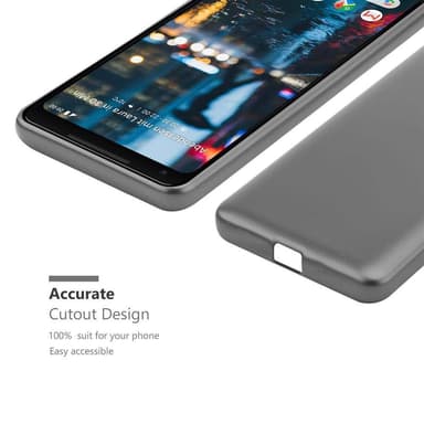 Google PIXEL 2 XL Suojakuori Kotelo (harmaa)