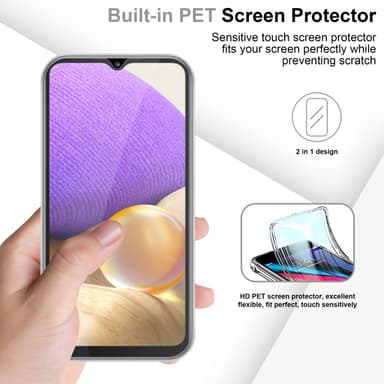 Samsung Galaxy A33 5G Suojakuori Cover (Läpinäkyvä)