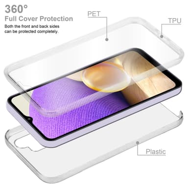 Samsung Galaxy A33 5G Suojakuori Cover (Läpinäkyvä)