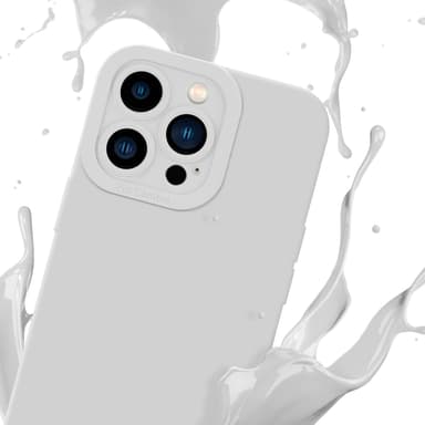 iPhone 14 PRO MAX Suojakuori Kotelo (Valkoinen)