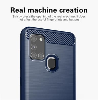 Suojakuori Samsung Galaxy A21s Kotelo (Sininen)