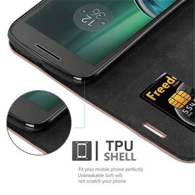 Motorola MOTO G4 / G4 PLUS Suojakuori Lompakkokotelo