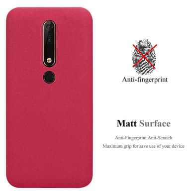 Suojakuori Nokia 6.1 Kotelo (Punainen)