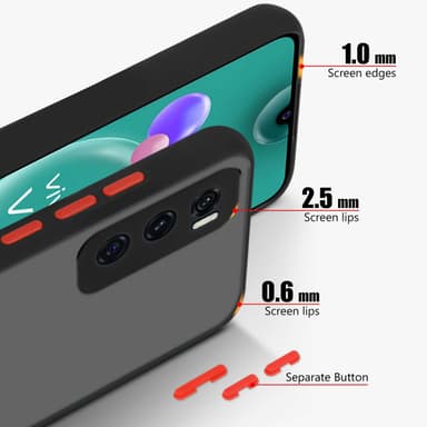 Vivo Y70 Suojakuori Kotelo (Musta)