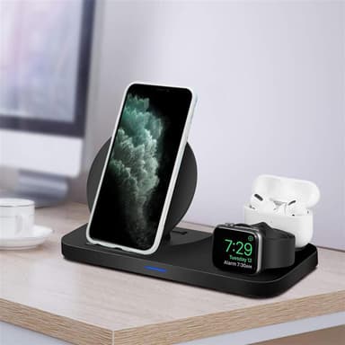 iPhone 12 MINI Suojakuori Lompakkokotelo (Sininen)