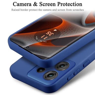 Motorola Edge 50 Pro Suojakuori Kotelo (Sininen)