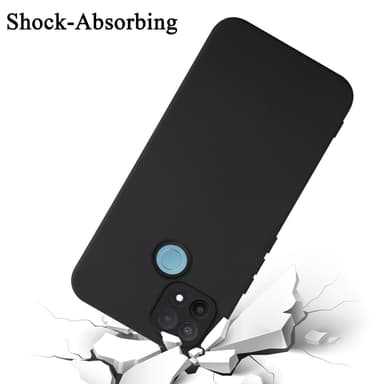 OPPO A15 / A15s Suojakuori Kotelo Case (Musta)