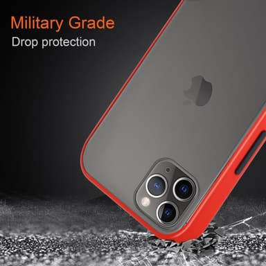 iPhone 11 PRO MAX Suojakuori Kotelo (Läpinäkyvä)