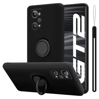 Realme GT 2 / GT Neo 2 Suojakuori Kotelo (Musta)