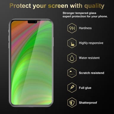 iPhone 13 MINI Näytönsuoja Karkaistu lasi Suojakalvo