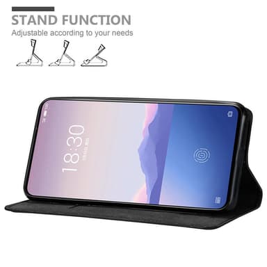 MEIZU 16S Suojakuori Lompakkokotelo (Musta)