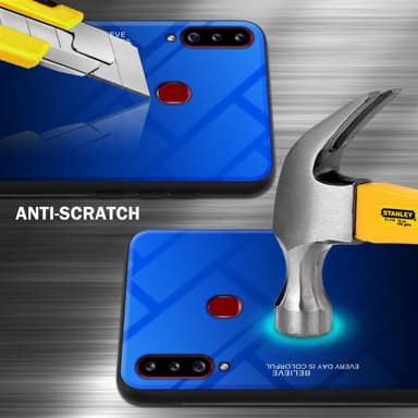 Suojakuori Samsung Galaxy A20s Kotelo (Musta)