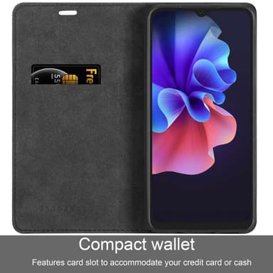 Blackview A55 PRO Suojakuori Lompakkokotelo (Musta)