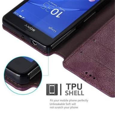 Sony Xperia Z3 COMPACT Suojakuori Lompakkokotelo