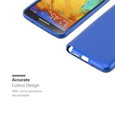 Samsung Galaxy NOTE 3 NEO Suojakuori Kotelo (Sininen)