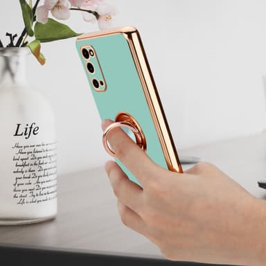 Samsung Galaxy S20 Suojakuori Kotelo (Turkoosi)