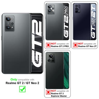 Realme GT / GT Neo 2T / Q3 PRO Näytönsuoja Karkaistu