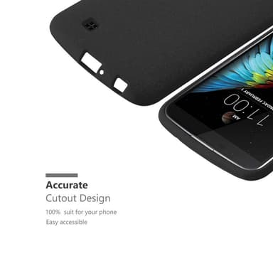 Suojakuori LG K10 2016 Kotelo (Musta)