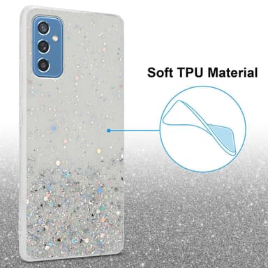Samsung Galaxy M52 5G Suojakuori Kotelo (Läpinäkyvä)