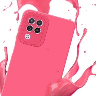 Samsung Galaxy A22 4G Suojakuori Kotelo (Punainen)