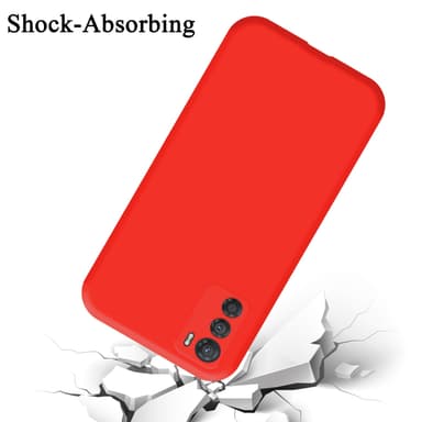 Motorola MOTO G42 Suojakuori Kotelo (Punainen)