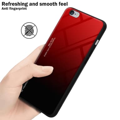 Suojakuori iPhone 6 PLUS / 6S PLUS Kotelo (Musta)