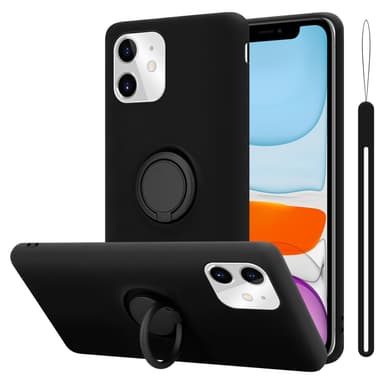 iPhone 11 Suojakuori Case Kotelo (Musta)