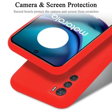 Motorola MOTO G42 Suojakuori Kotelo (Punainen)
